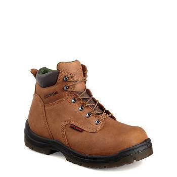 Red Wing King Toe 6-inch Safety Toe - Hnede Pracovne Cizmy Panske, RW344SK